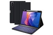 Tabletti - Kannet & Suojakotelot - Tech-Protect SC Pen Case for Xiaomi Redmi Pad 2 11.0 with Keyboard (US International) - Black - 5906302318728