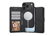 Puhelin - Kannet ja kotelot - Tech-Protect Wallet MagSafe Case for iPhone 17 Pro Max - Matte Black - 5906302330409
