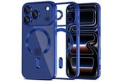 Puhelin - Kannet ja kotelot - Tech-Protect MagFlex MagSafe Case for iPhone 17 Pro - Clear and Navy Blue - 5906302334636
