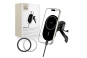 Puhelin - Muut lisävarusteet - Tech-Protect MM15W-V6 Magnetic MagSafe Car Mount for Ventilation Grille - Black - 5906302361052