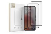 Puhelintarvikkeet - Näytönsuojat - Tech-Protect Glass Fit+ 2-pack Tempered Glass for Nothing Phone 3A / 3A Pro - Black - 5906302362943