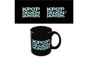 Fanituotteet - Pyramid - Mug K-Pop Demon Hunters (K-Pop Logo) Black Pod - Mukit - MGB2510456