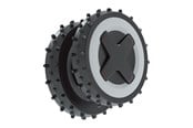 Robottiruohonleikkuri - Roborock Rough Terrain Wheels for RockNeo Q-Series - Dark Grey - 100003342