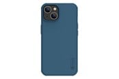 Puhelin - Kannet ja kotelot - Nillkin Super Frosted Shield Pro Magnetic Case iPhone 14 Plus Case with MagSafe Magnetic Blue - 6902048248267