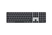 Näppäimistöt - Apple Magic Keyboard with Touch ID and Numeric Keypad - Näppäimistö - Englanti - Musta - MXK83B/A