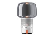 Kannettavat & Bilekaiuttimet - Kooduu Serena Play Portable speaker lamp powered by JBL - Frosted Silver - KO15-0121LS033-03