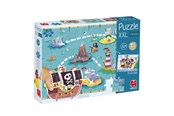 Palapelit - Jumbo Goula Puzzle XXL Pirates 48 ​​pcs. Lattia - 1110700209