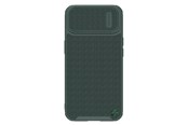 Puhelin - Kannet ja kotelot - Nillkin Textured S Case iPhone 14 Plus Armored Case with Camera Cover Green - 6902048249615