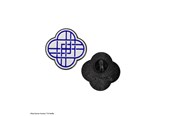 Fanituotteet - Cinereplicas - KPop Demon Hunters - Huntr/x Logo - Pin / Rintaneula - CR3135