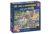 Palapelit - Jumbo Jan van Haasteren Jigsaw Puzzle - The Zoo - 500 XL pcs. Lattia - 1110100919