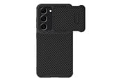 Puhelin - Kannet ja kotelot - Nillkin Synthetic Fiber S Case Samsung Galaxy S23 Cover Camera Cover Black - 6902048258242