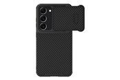 Puhelin - Kannet ja kotelot - Nillkin  Synthetic Fiber S Case Samsung Galaxy S23+ Camera Cover Cover Black - 6902048258259