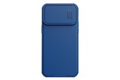 Puhelin - Kannet ja kotelot - Nillkin CamShield S Case iPhone 14 Pro Max Armored Case Camera Cover Blue - 6902048258969