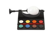 Luovat leikit - Creativ Company Egg Paint Mill with Paint and Brush - Black - 13134