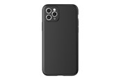 Puhelin - Kannet ja kotelot - Hurtel Soft Case for Huawei nova 10 SE thin Silicone Cover Black - 5907769353024