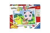 Luovat leikit - Ravensburger CreArt Paint by Numbers - Pokémon Classics - 235711