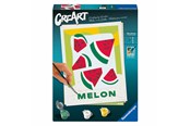 Luovat leikit - Ravensburger CreArt Paint by Number - Melon - 25516 0