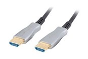 Näyttökaapeli - Lanberg HDMI cable with Ethernet - 10 m - CA-HDMI-20FB-0100-BK