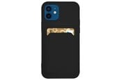 Puhelin - Kannet ja kotelot - Hurtel Card Case Silicone Wallet Case with Card Slot Documents for Samsung Galaxy A73 Black - 5907769346682
