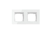 Smart Home - Älykoti - Avatto 2 Socket TS20 Light Switch Frame - White - TS20-Frame-W2