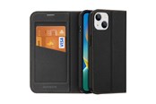 Puhelin - Kannet ja kotelot - Dux Ducis Skin X2 Case for iPhone 14 Plus Magnetic Flip Cover Black - 6934913034507