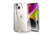 Puhelin - Kannet ja kotelot - Ringke Fusion Magnetic Magnetic Rigid Case with Gel Frame for iPhone 14 Plus Translucent (MagSafe Compatible) - 8809881263298