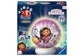 Palapelit - Ravensburger 3D Puzzle-Ball Nightlight Gabby's Dollhouse (72) 3D Palapeli - 12008059