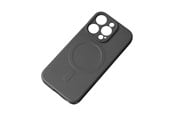 Puhelin - Kannet ja kotelot - Hurtel MagSafe Compatible Silicone Case for iPhone 15 Plus Silicone Case - Black - 5907769356834
