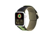 Smartwatch - Lisävarusteet - Dux Ducis  Strap (Outdoor Version) Apple Watch Ultra Strap SE 9 8 7 6 5 4 3 2 1 (49 45 44 42 mm) Nylon Band Bracelet Black/Green - 6934913035368