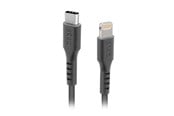 USB kaapelit - SBS TECABLELIGTC1K USB-C - Lightning cable 1m - black - TECABLELIGTC1K