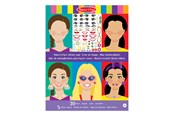 Luovat leikit - Melissa & Doug MND Make-a-Face Sticker Pad - 6074545