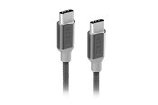 USB kaapelit - SBS TECABLETCC20BK USB-C Cable - USB-C 25W Power Delivery 1.5m - Gray - TECABLETCC20BK