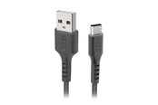 USB kaapelit - SBS TECABLETC220K USB-A - USB-C Cable 2 m - Black - TECABLETC220K