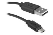 USB kaapelit - SBS TECABLEMICRO2K USB-A - Micro-USB Cable 2 m - Black - TECABLEMICRO2K