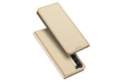Puhelin - Kannet ja kotelot - Dux Ducis Skin Pro Samsung Galaxy S23+ Case Flip Cover Card Wallet Stand Gold - 6934913032671
