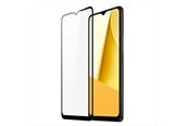 Puhelin - Kannet ja kotelot - Dux Ducis 9D Tempered Glass Tempered Glass Vivo Y16 / Y02s Full Screen Protector with Frame Black (Case Friendly) - 6934913032855