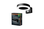 Valaisimet - Osram ENDURA Style Solar Single Circle Wall 600lm 6W/830 70mm black - 4099854455568