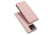 Puhelin - Kannet ja kotelot - Dux Ducis Skin Pro Case Xiaomi 13 Flip Cover Card Wallet Stand Pink - 6934913031636
