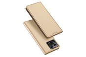 Puhelin - Kannet ja kotelot - Dux Ducis Skin Pro Case Xiaomi 13 Flip Cover Card Wallet Stand Gold - 6934913031643