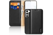 Puhelin - Kannet ja kotelot - Dux Ducis Hivo Samsung Galaxy S23+ Flip Case Wallet Stand RFID Lock Black - 6934913031759