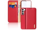Puhelin - Kannet ja kotelot - Dux Ducis Hivo Samsung Galaxy S23+ Flip Case Wallet Stand RFID Lock Red - 6934913031773