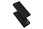 Puhelin - Kannet ja kotelot - Dux Ducis Skin Pro Case for Realme 10 Pro+ Flip Cover Card Wallet Stand Black - 6934913030066