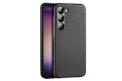 Puhelin - Kannet ja kotelot - Dux Ducis Grit Samsung Galaxy S23+ Elegant Faux Leather Case Black - 6934913030363