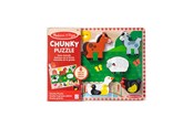Palapelit - Melissa & Doug Wooden Chunky Puzzle Farm Puu - 3723/50203