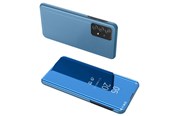 Puhelin - Kannet ja kotelot - Hurtel Clear View Case Flip Cover for Samsung Galaxy A73 Blue - 5907769340024