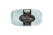 Luovat leikit - Creativ Company Cotton yarn Size 8/8 L: 80-85 M Soft Blue - 50gr. - 461180