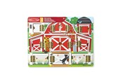 Puulelut - Melissa & Doug Wooden Activity Board Magnetic Farm Hide & Seek - 6073535