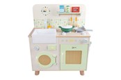 Puulelut - Classic World Wooden Kitchen with Accessories - 14pcs. - 50641