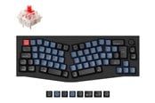 Näppäimistöt - Keychron Q8 - keyboard - QMK custom mechanical Alice layout - 65% - QWERTY - Nordic - carbon black Input Device - Näppäimistö - Pohjoismainen - Musta - Q8-M1-BO