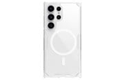 Puhelin - Kannet ja kotelot - Nillkin  Nature Pro Armored Case with Magnetic Ring for Samsung Galaxy S24 Ultra - White - 6902048272842
